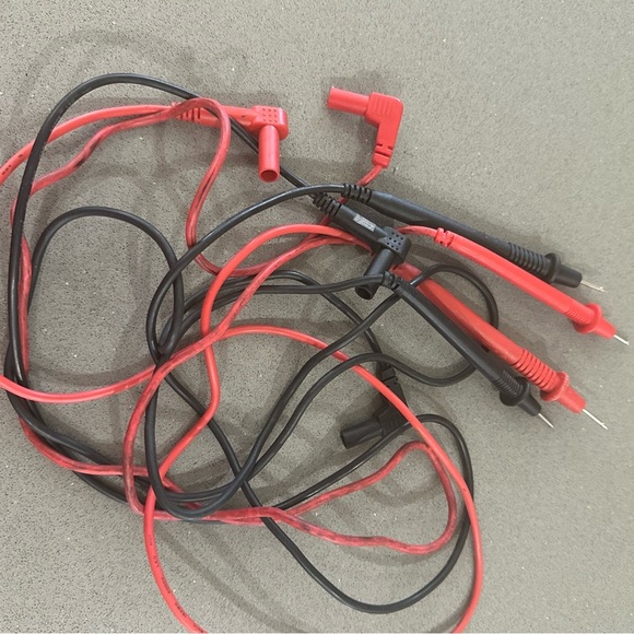 Other - Multimeter Test Leads Red & Black CAT III 1000V 10A Probes – Universal Fit